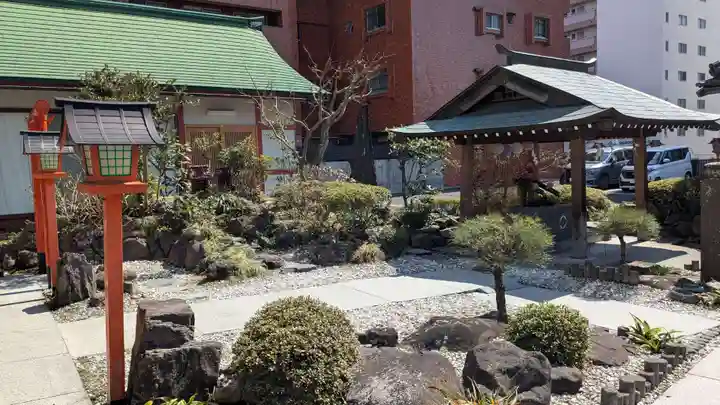 仙台大神宮の庭園