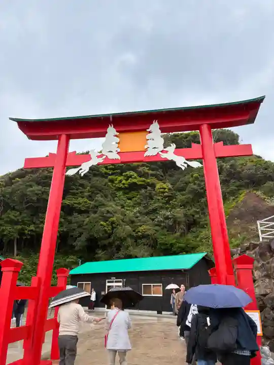 元乃隅神社の鳥居