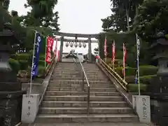 中野沼袋氷川神社の鳥居