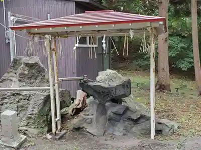 大臼山神社の手水舎
