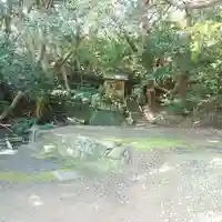 石尊神社の自然