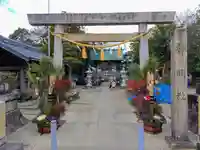 神明社(北方町曽根)の鳥居