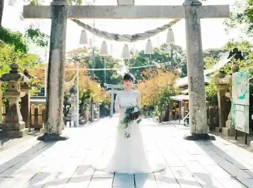 琴崎八幡宮の結婚式