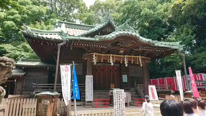 代々木八幡宮の本殿・本堂