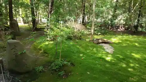 野宮神社の庭園