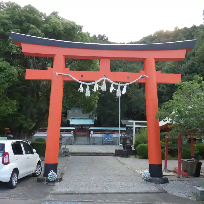 勝浦八幡神社の鳥居