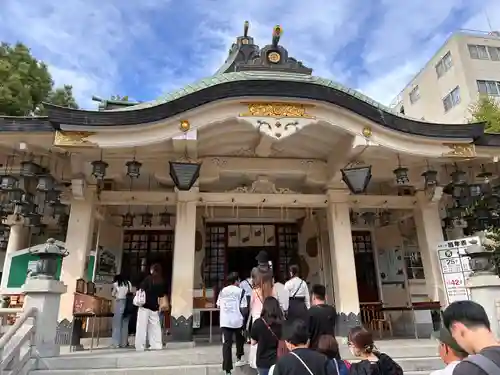 難波八阪神社の本殿・本堂