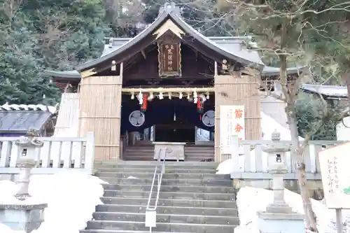 毛谷黒龍神社の本殿・本堂