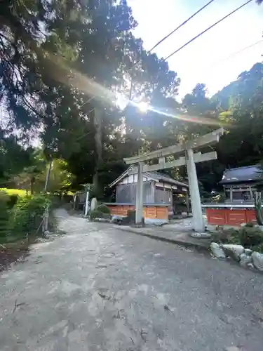 高天彦神社の鳥居