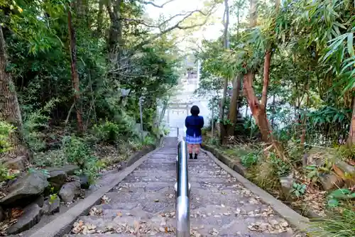 御鍬神社の山門・神門