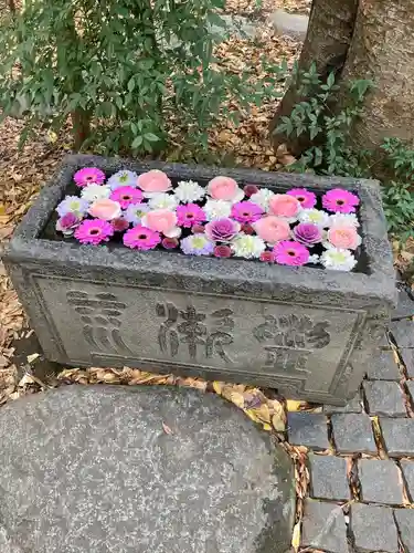 行田八幡神社の手水舎