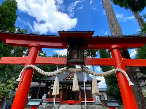 参上神社の鳥居