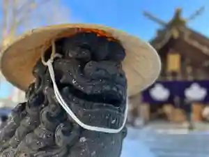 札幌諏訪神社の狛犬(2022年01月19日(水) 10時35分32秒投稿)