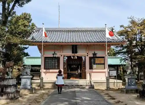 大神神社（花池）の本殿・本堂