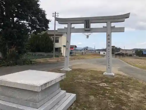 笶原神社(東宮)の鳥居