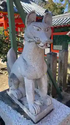 多治速比売神社の狛犬