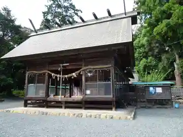 須倍神社の本殿・本堂