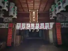 瀬門神社の本殿