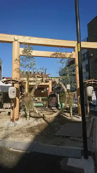 【閉業】小石川大神宮の鳥居