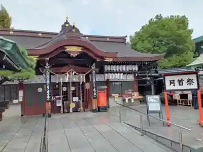 阿部野神社の本殿・本堂