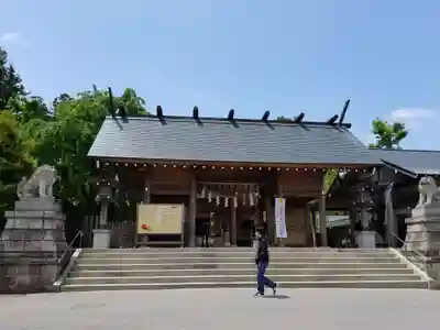 開成山大神宮の山門・神門