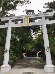 検見川神社の鳥居