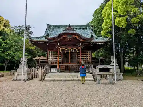 八幡神社（井田）の本殿・本堂