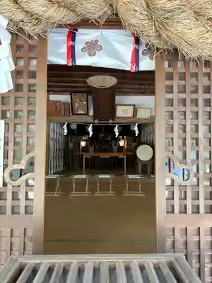 諏訪神社の本殿・本堂