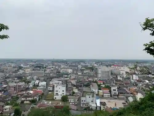 古山王神社の景色