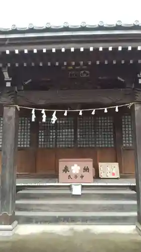 生出塚神社の本殿