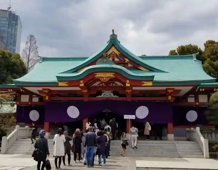 日枝神社の本殿・本堂