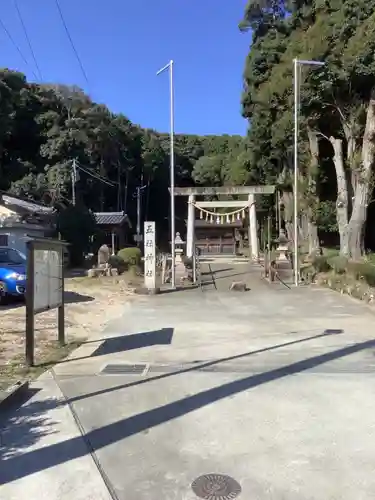 五社神社の鳥居