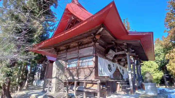 隠津島神社の本殿・本堂