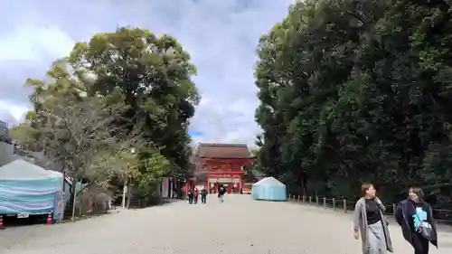 賀茂御祖神社（下鴨神社）の景色
