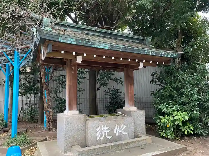 白髭神社の手水舎