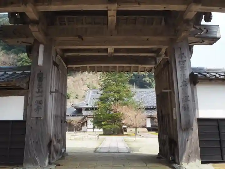 一畑薬師の山門・神門