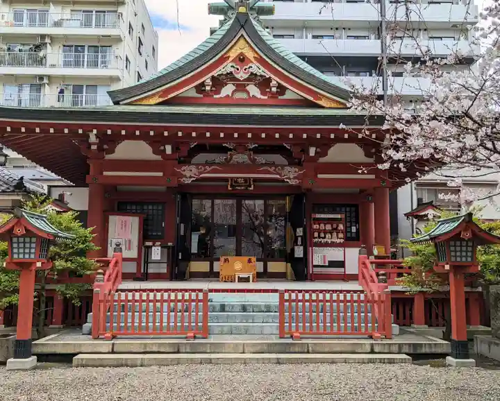 秋葉神社の本殿・本堂