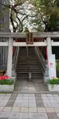 三田春日神社の鳥居