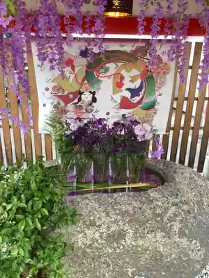 別小江神社の手水舎