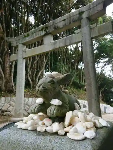 白兎神社の狛犬