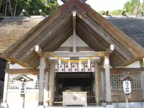 高家神社の本殿