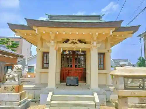 喰守社（西之保）の本殿・本堂