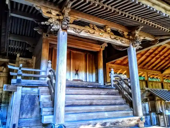 八幡社の本殿・本堂