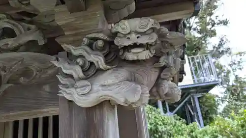 浅間神社の狛犬