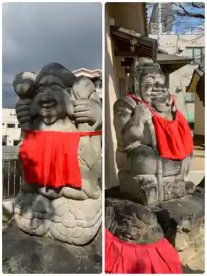 舞子六神社/まいこむの宮の像