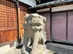 高田大神社の狛犬