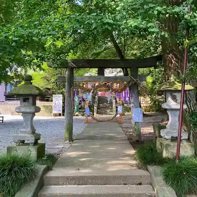 下野 星宮神社の鳥居