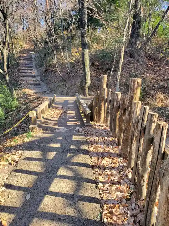 新田神社の周辺