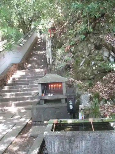 鞍馬寺の手水舎