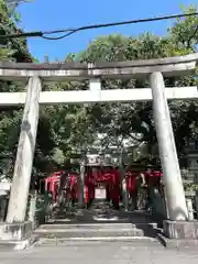 美濃輪稲荷神社の鳥居